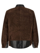 Sacai Suede Blouson Brown, view 2