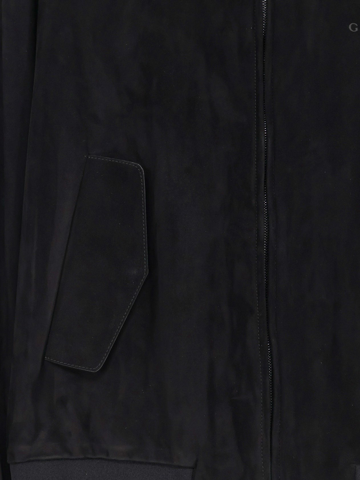 Gucci Men's Suede Bomber Black