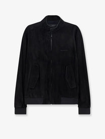 Gucci Men's Suede Bomber Black