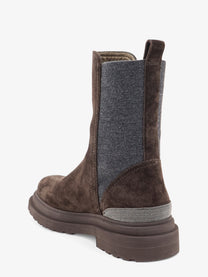 Brunello Cucinelli Women's Suede Boots Pepe
