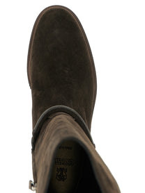 Brunello Cucinelli Suede Boots Black