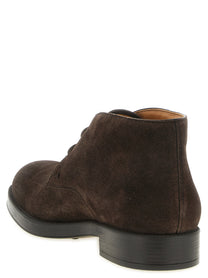 Tod's Suede Boots Brown