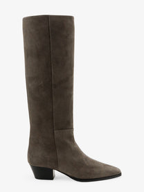 Aeyde Women's Suede Boots Beige