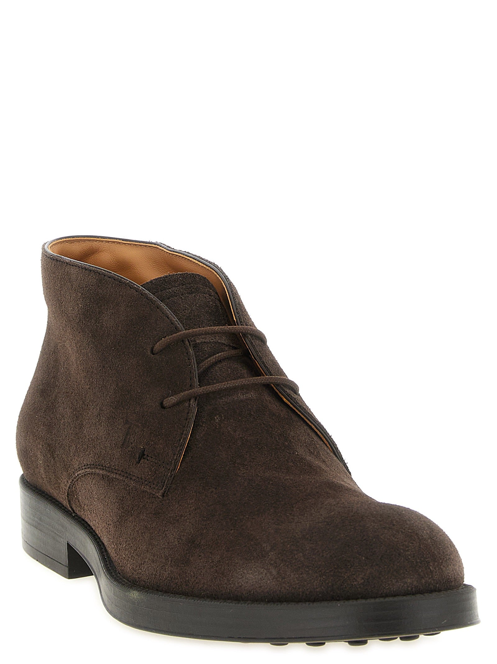 Tod's Suede Boots Brown
