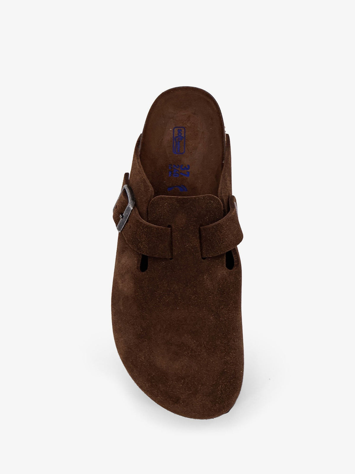 Birkenstock Unisex Suede Boston Sandals Brown