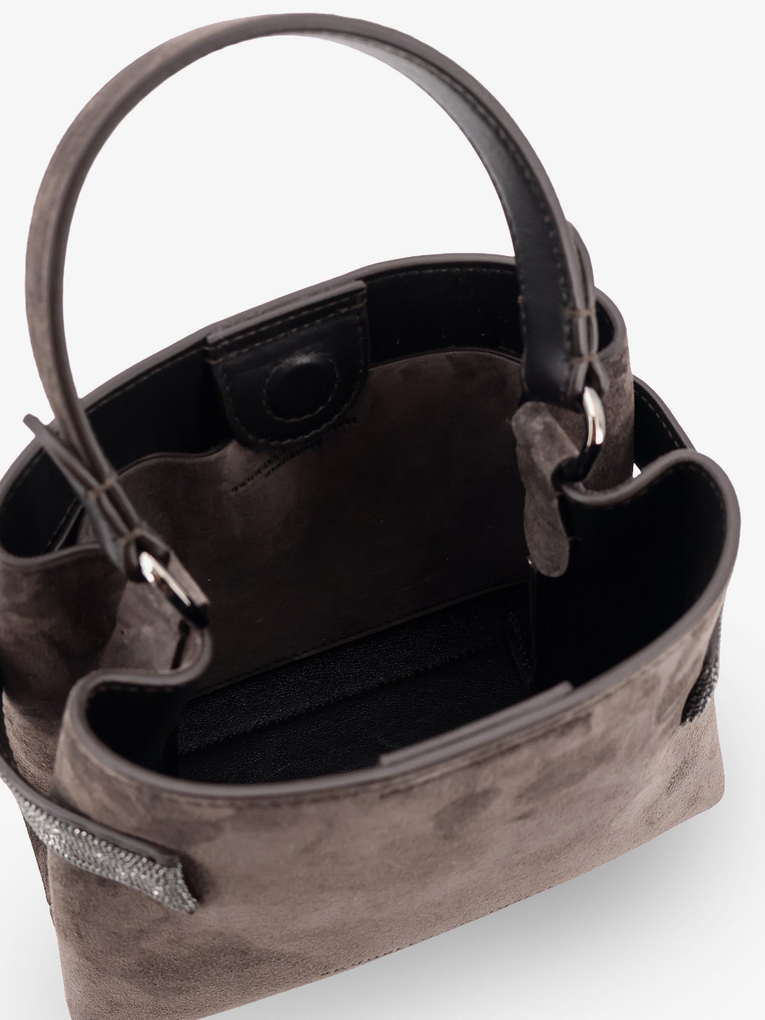 Brunello Cucinelli Women's Suede Crossbody Bag Pepe