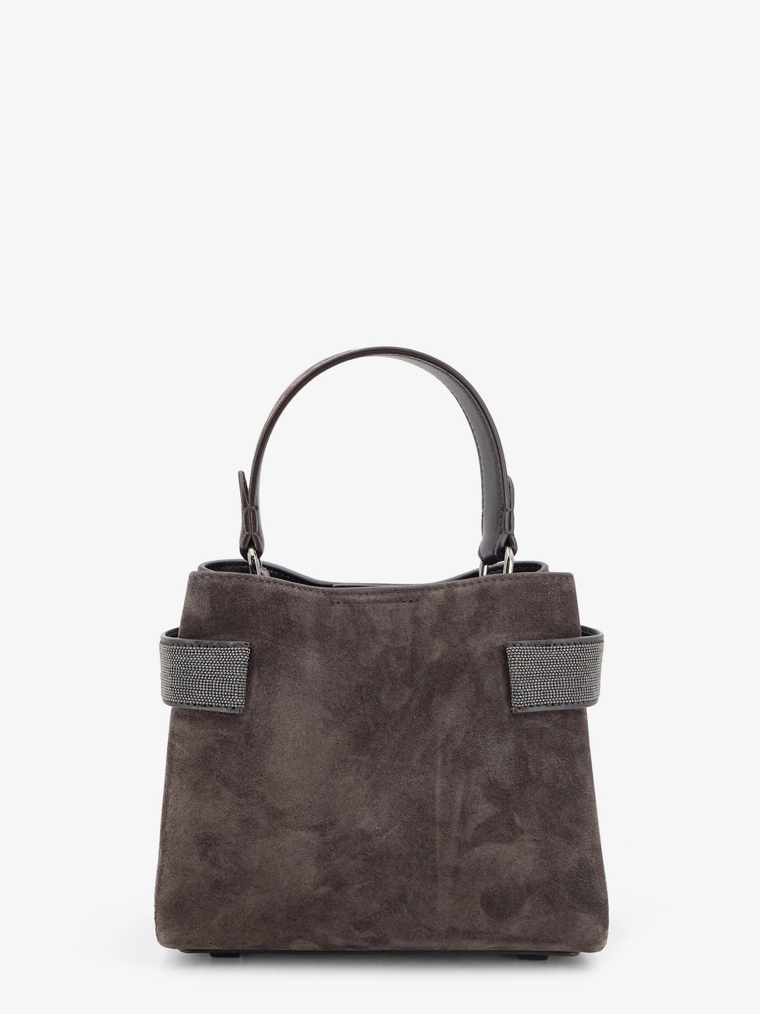 Brunello Cucinelli Women's Suede Crossbody Bag Pepe