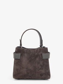 Brunello Cucinelli Women's Suede Crossbody Bag Pepe