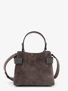 Brunello Cucinelli Women's Suede Crossbody Bag Pepe