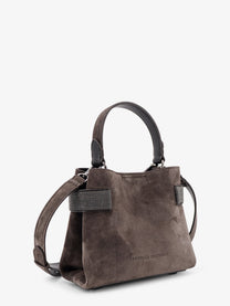 Brunello Cucinelli Women's Suede Crossbody Bag Pepe