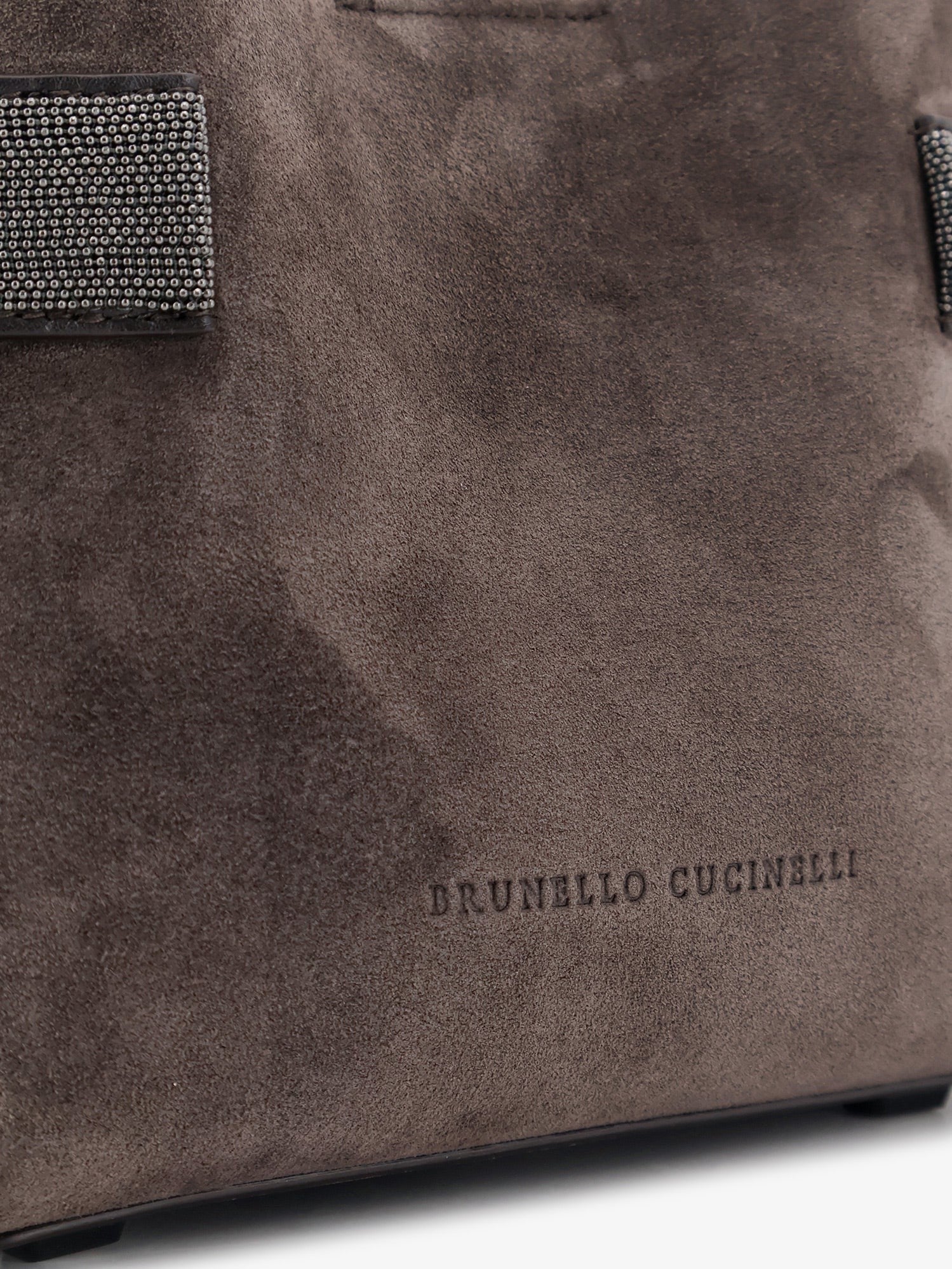 Brunello Cucinelli Women's Suede Crossbody Bag Pepe