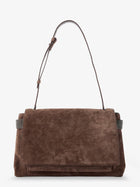 Brunello Cucinelli Women's Suede Crossbody Bag Brown