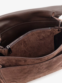 Brunello Cucinelli Women's Suede Crossbody Bag Brown