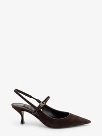 Dolce &amp; Gabbana Women's Suede Décolleté Black