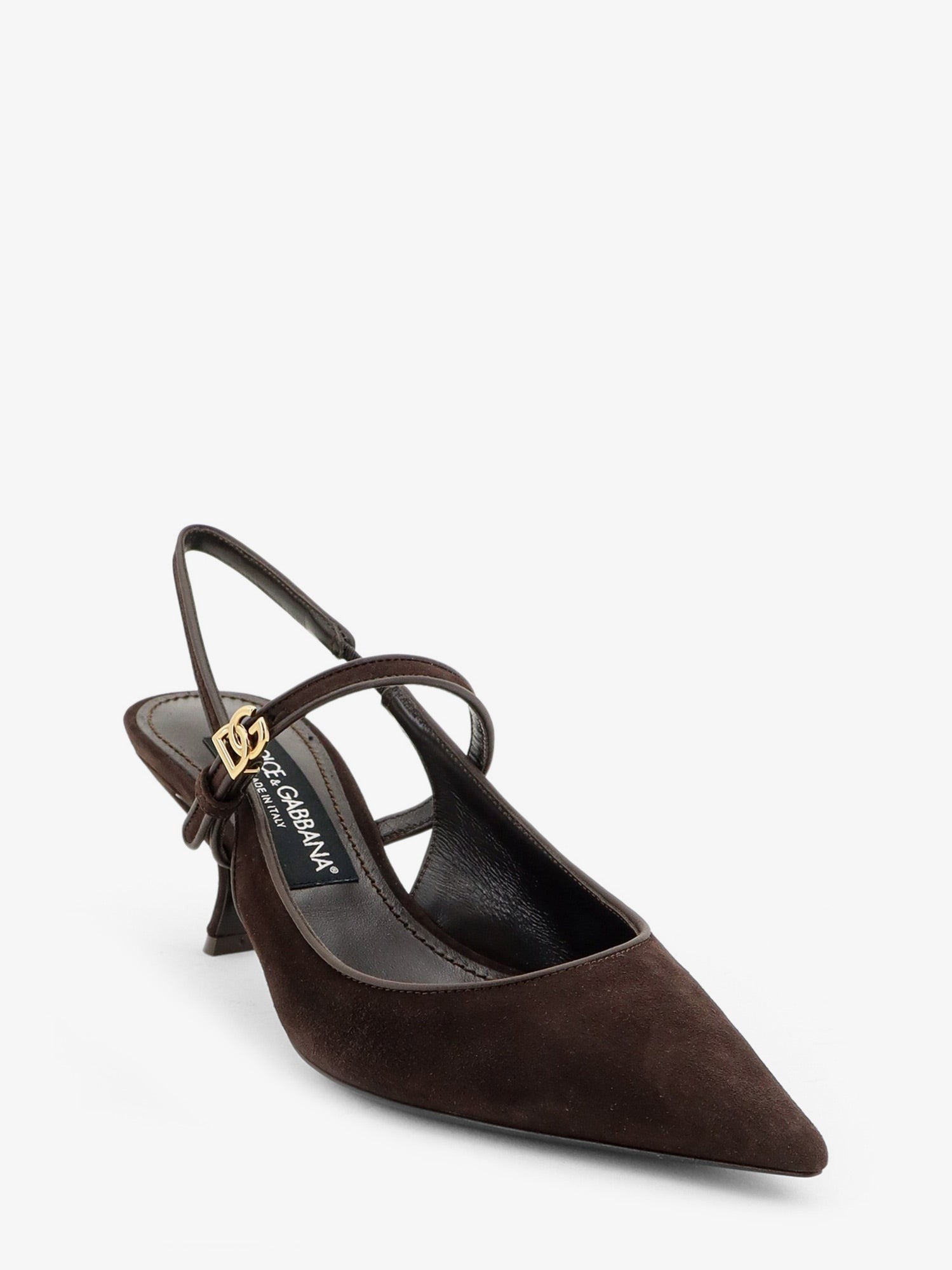 Dolce &amp; Gabbana Women's Suede Décolleté Black