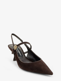Dolce &amp; Gabbana Women's Suede Décolleté Black