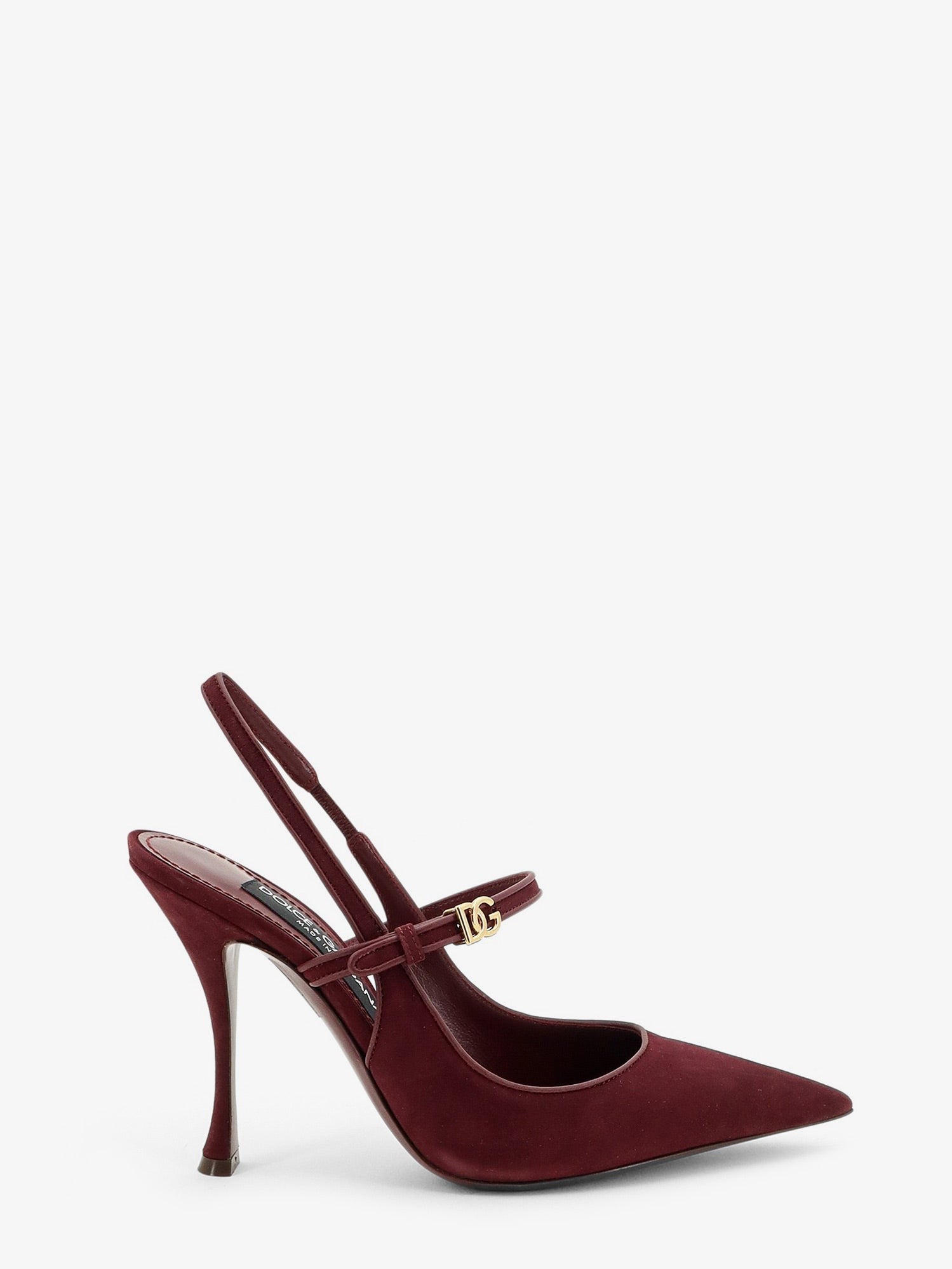 Dolce &amp; Gabbana Women's Suede Décolleté Red