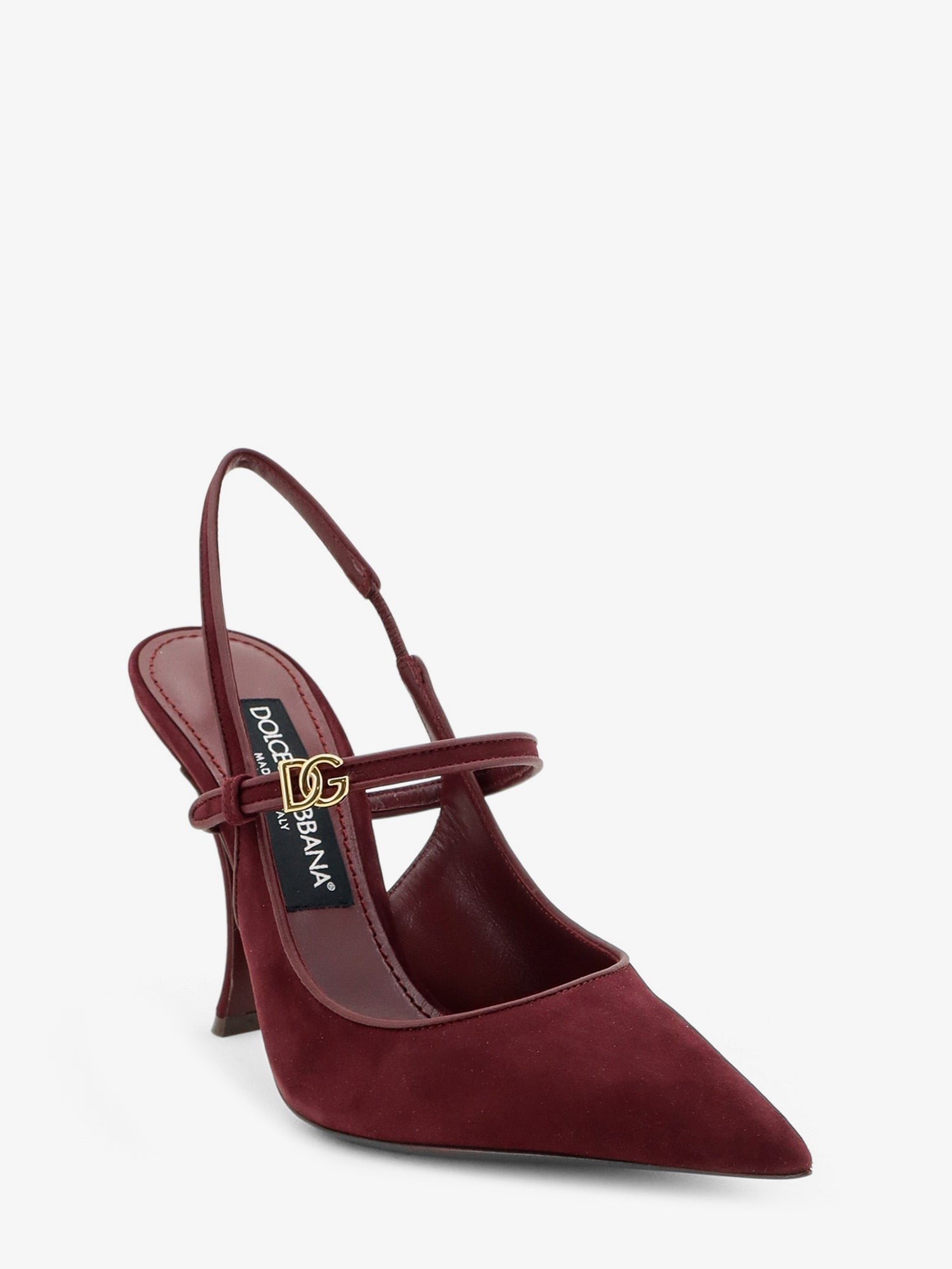 Dolce &amp; Gabbana Women's Suede Décolleté Red
