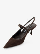 Dolce &amp; Gabbana Women's Suede Décolleté Black, view 4