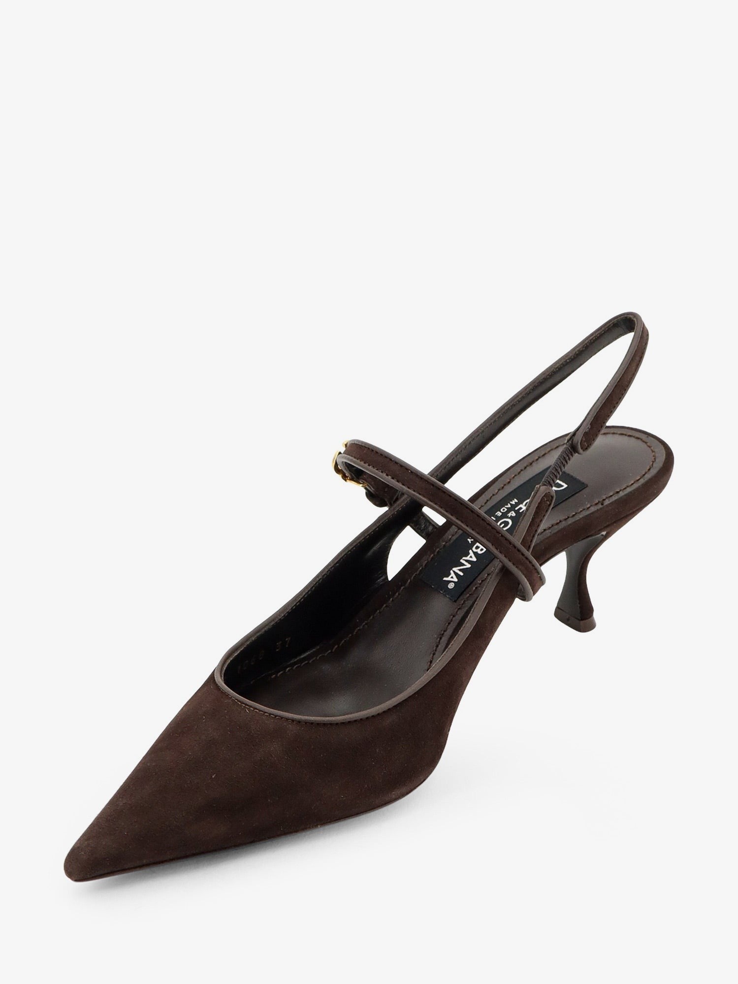 Dolce &amp; Gabbana Women's Suede Décolleté Black