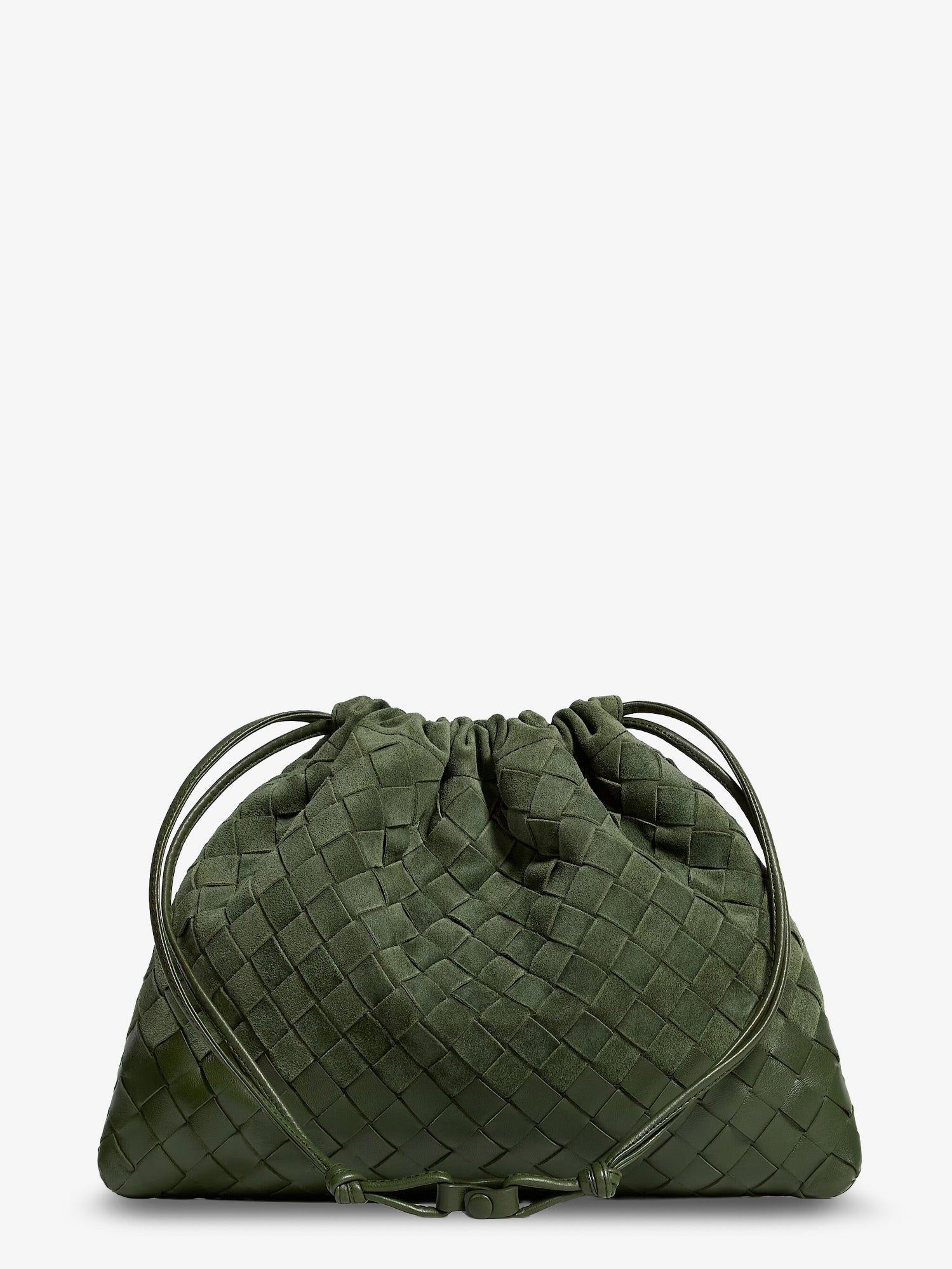 Bottega Veneta Women's Suede Dustbag Green