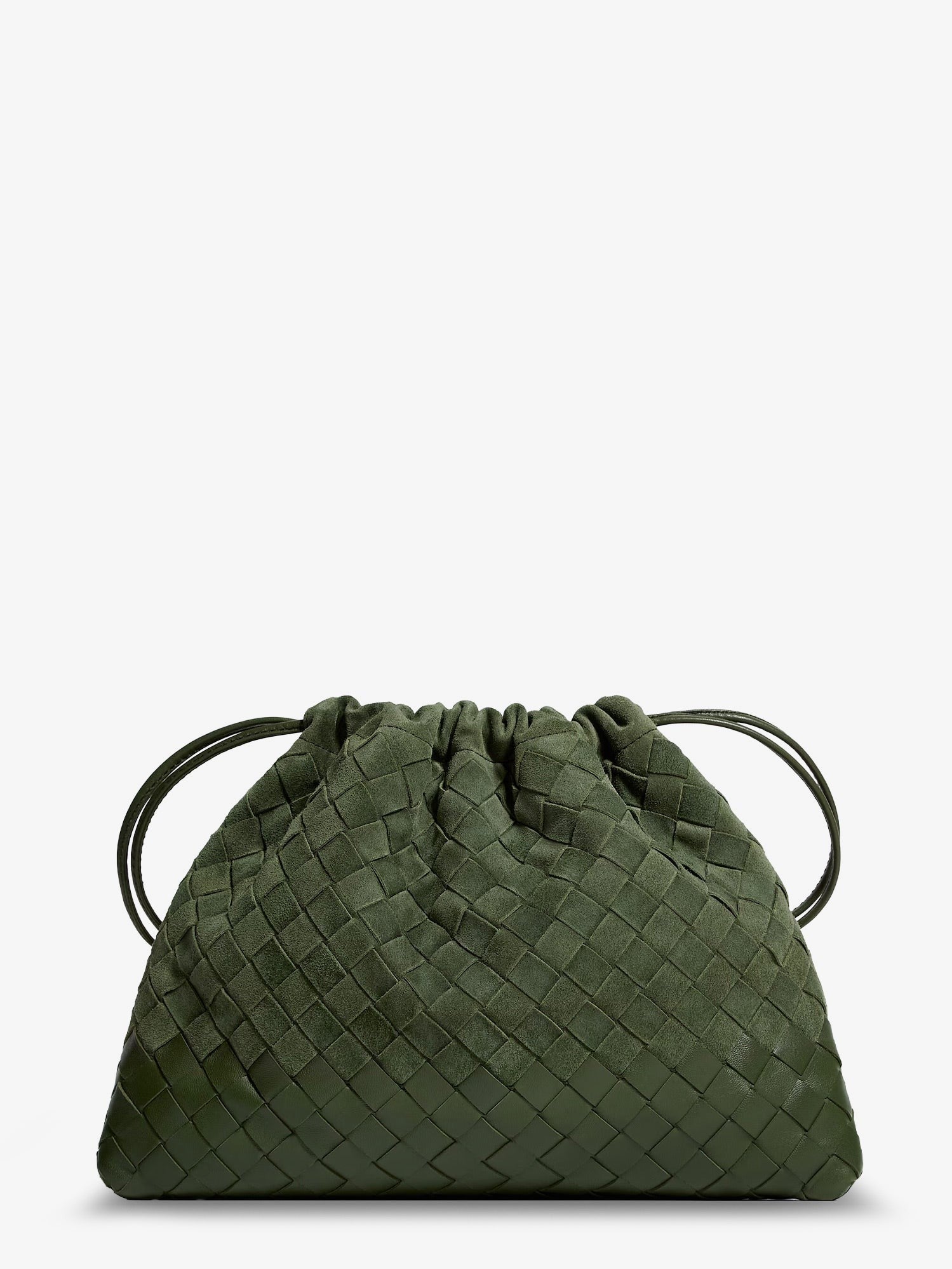 Bottega Veneta Women's Suede Dustbag Green