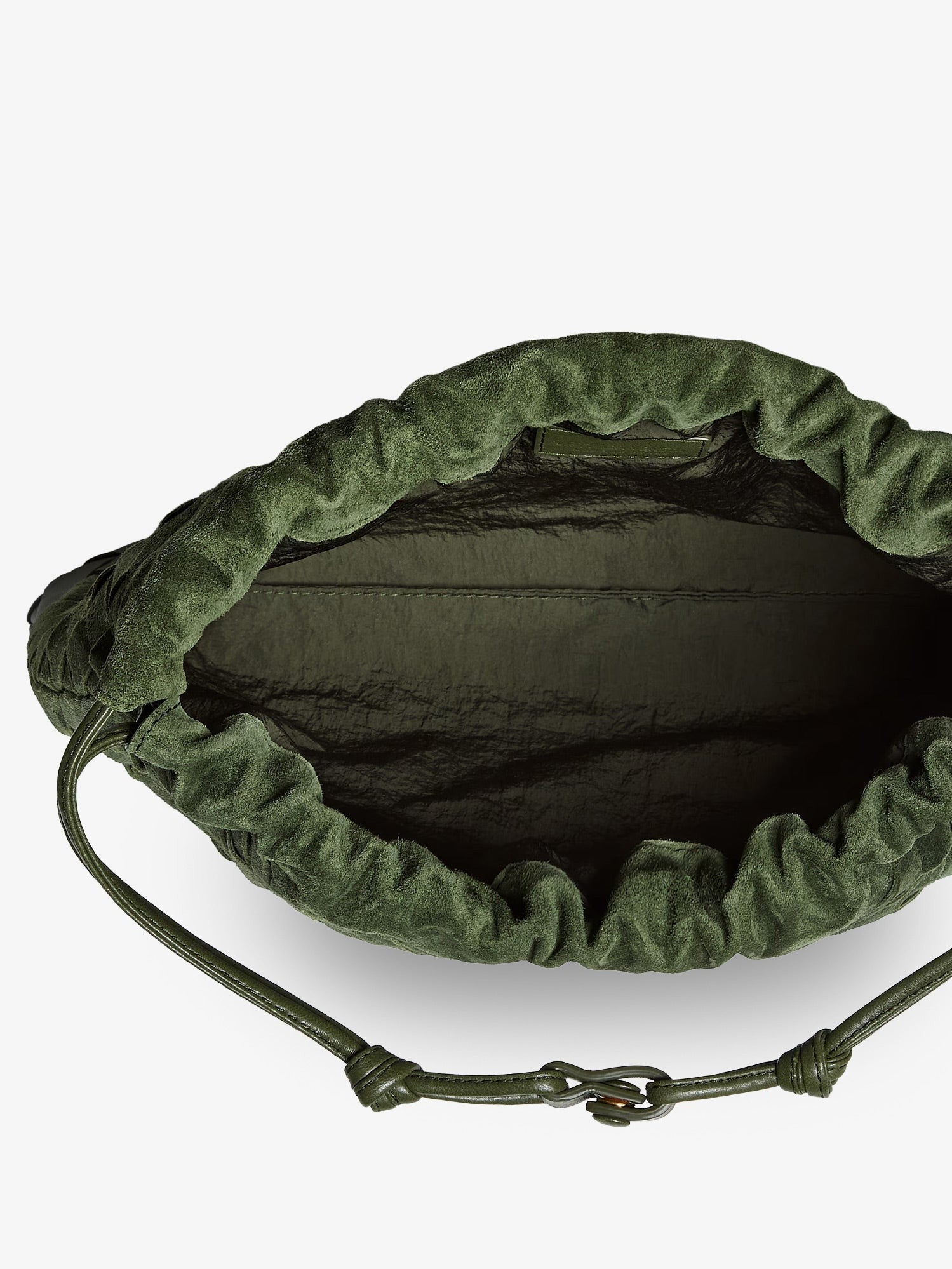 Bottega Veneta Women's Suede Dustbag Green