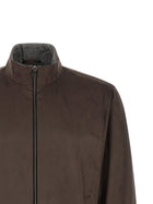 Herno Suede Effect Jacket Brown, view 3
