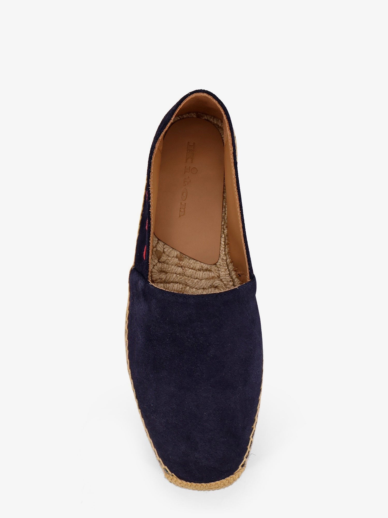 Kiton Men's Suede Espadrillas Blue