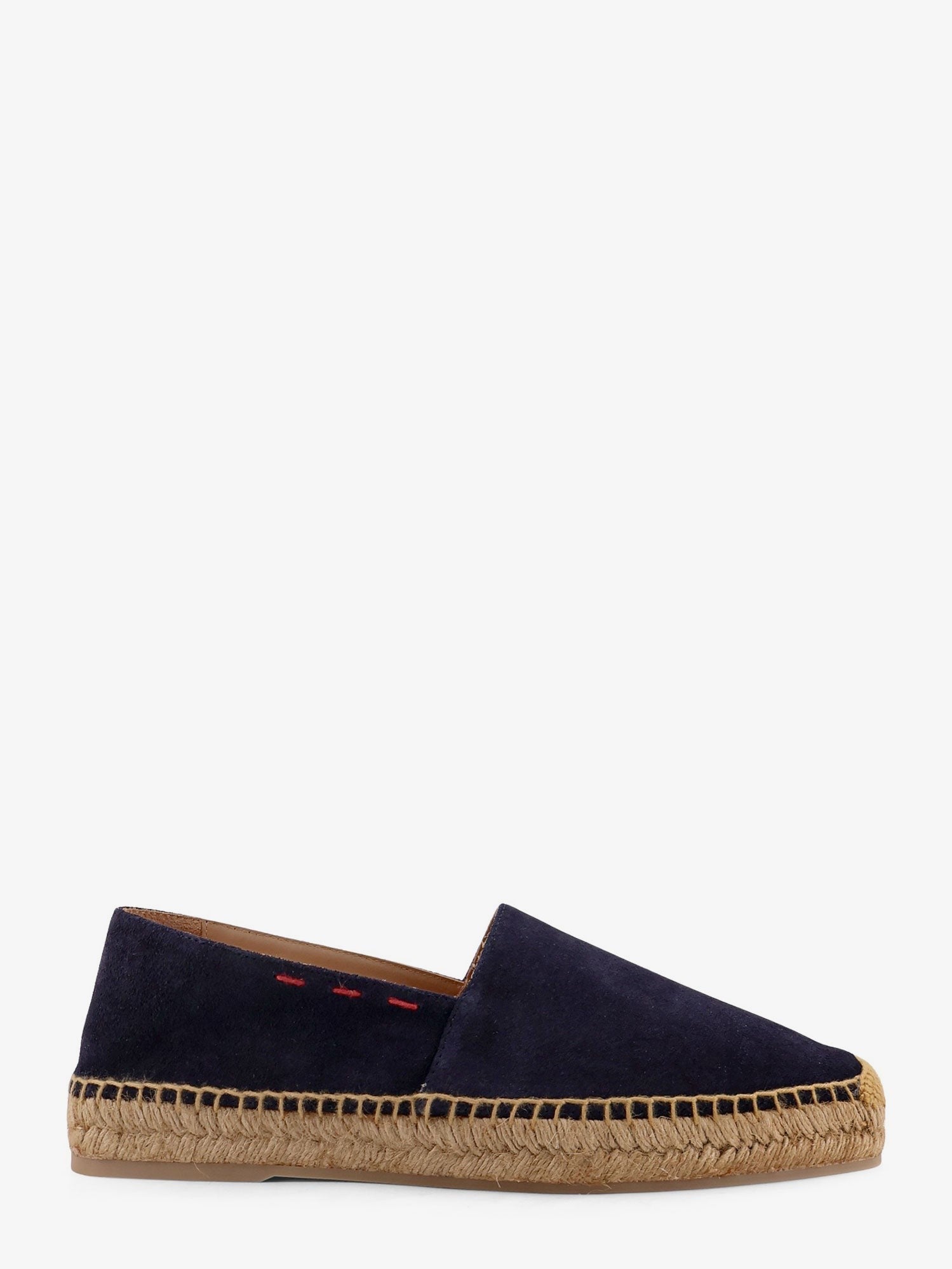 Kiton Men's Suede Espadrillas Blue