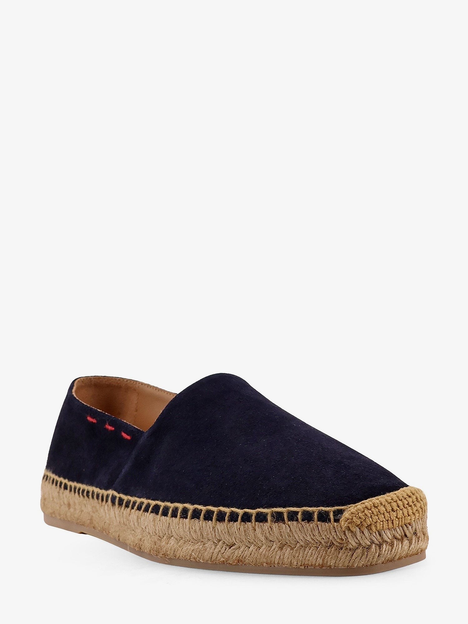 Kiton Men's Suede Espadrillas Blue