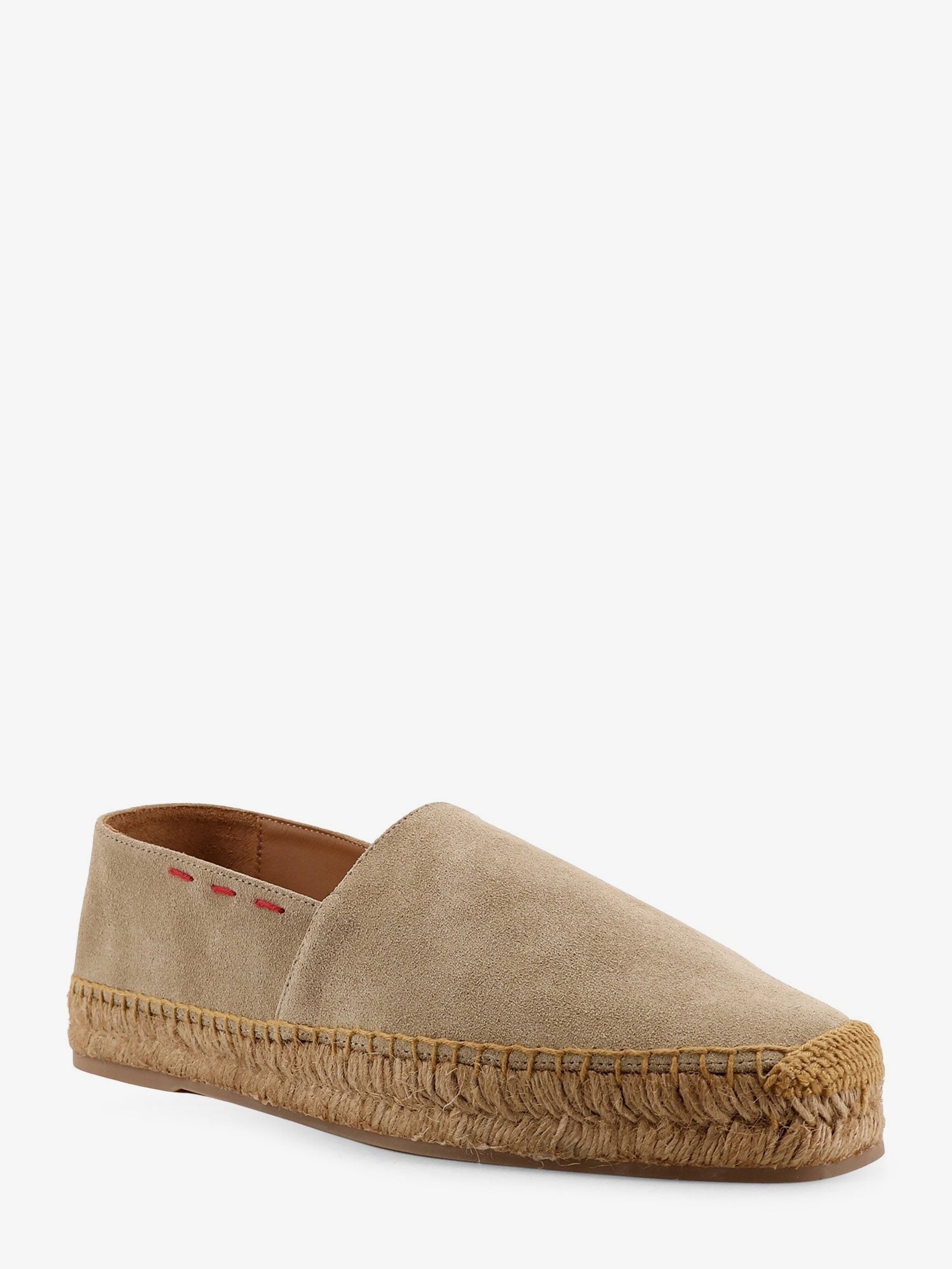 Kiton Men's Suede Espadrilles Beige