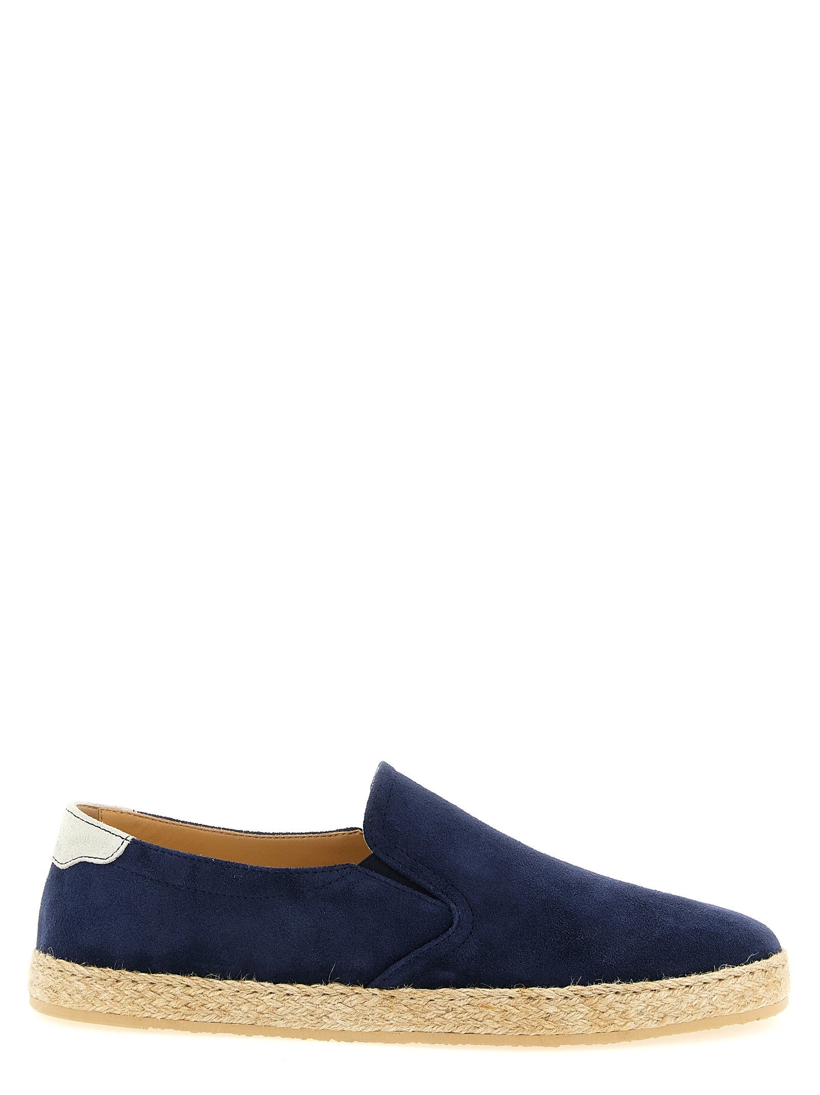 Brunello Cucinelli Suede Espadrilles Blue