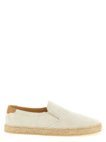 Brunello Cucinelli Suede Espadrilles Grey