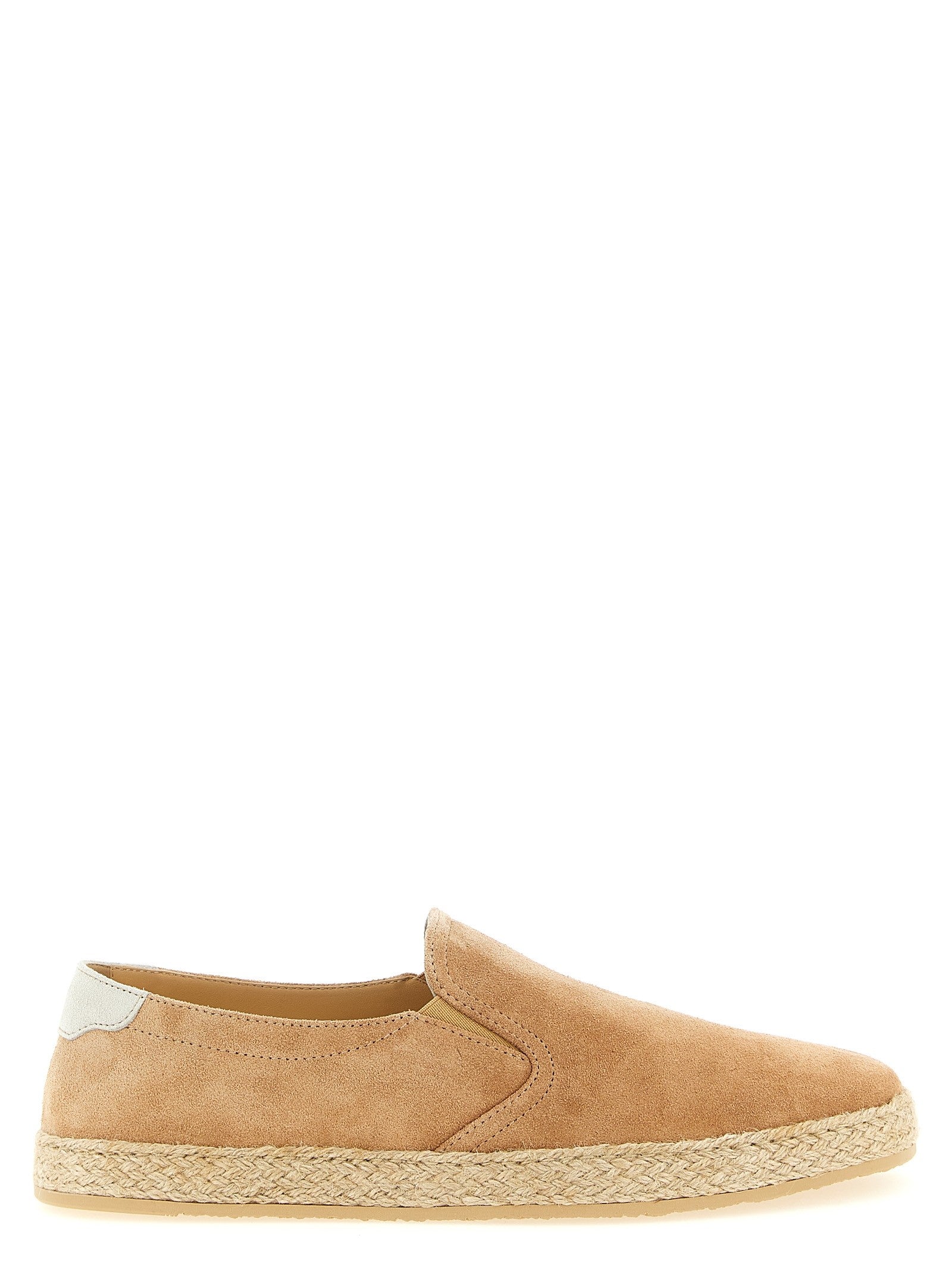 Brunello Cucinelli Suede Espadrilles Beige