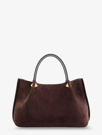 Valentino Women's Suede Handbag Brown
