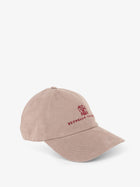 Brunello Cucinelli Men's Suede Hat MARMO, view 2
