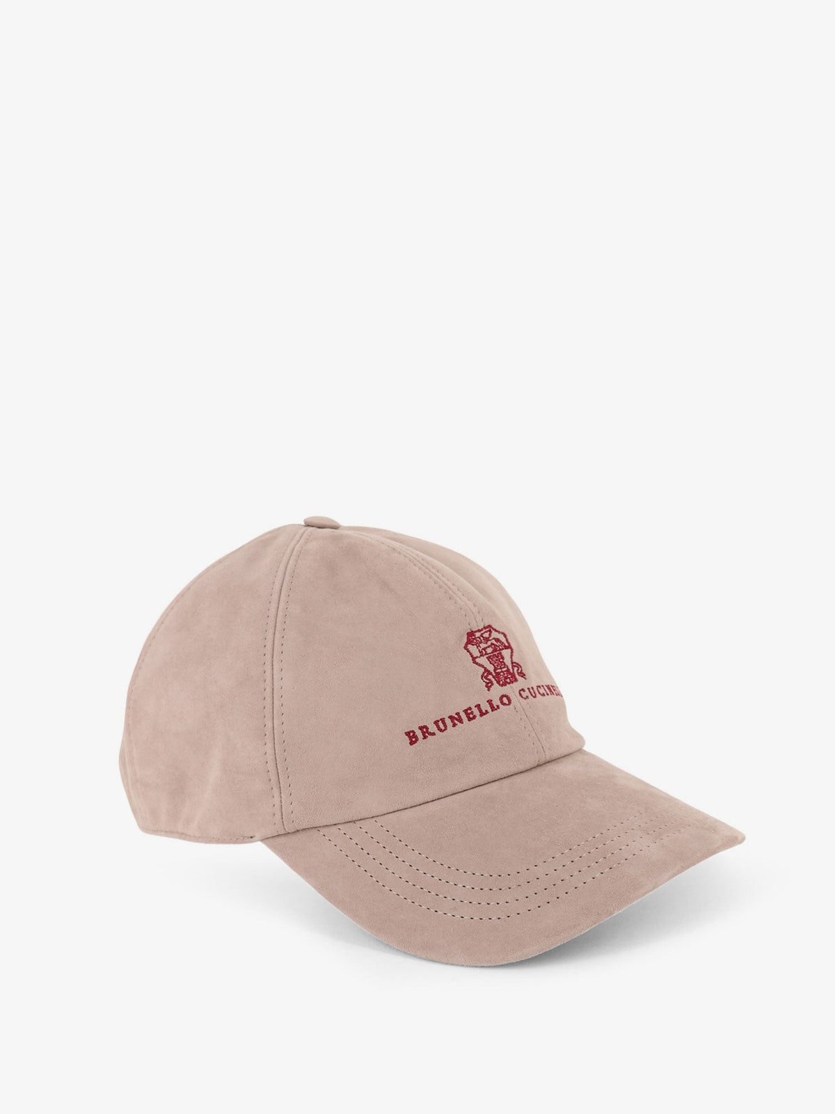 Brunello Cucinelli Men's Suede Hat MARMO, view 2
