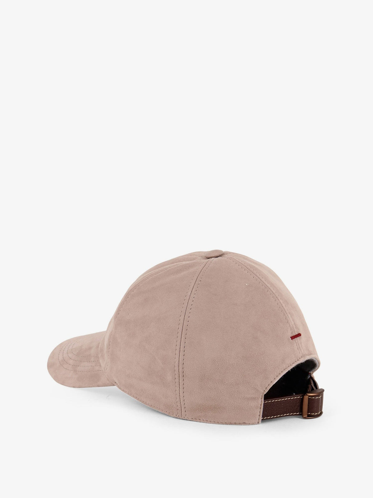 Brunello Cucinelli Men's Suede Hat MARMO, view 3