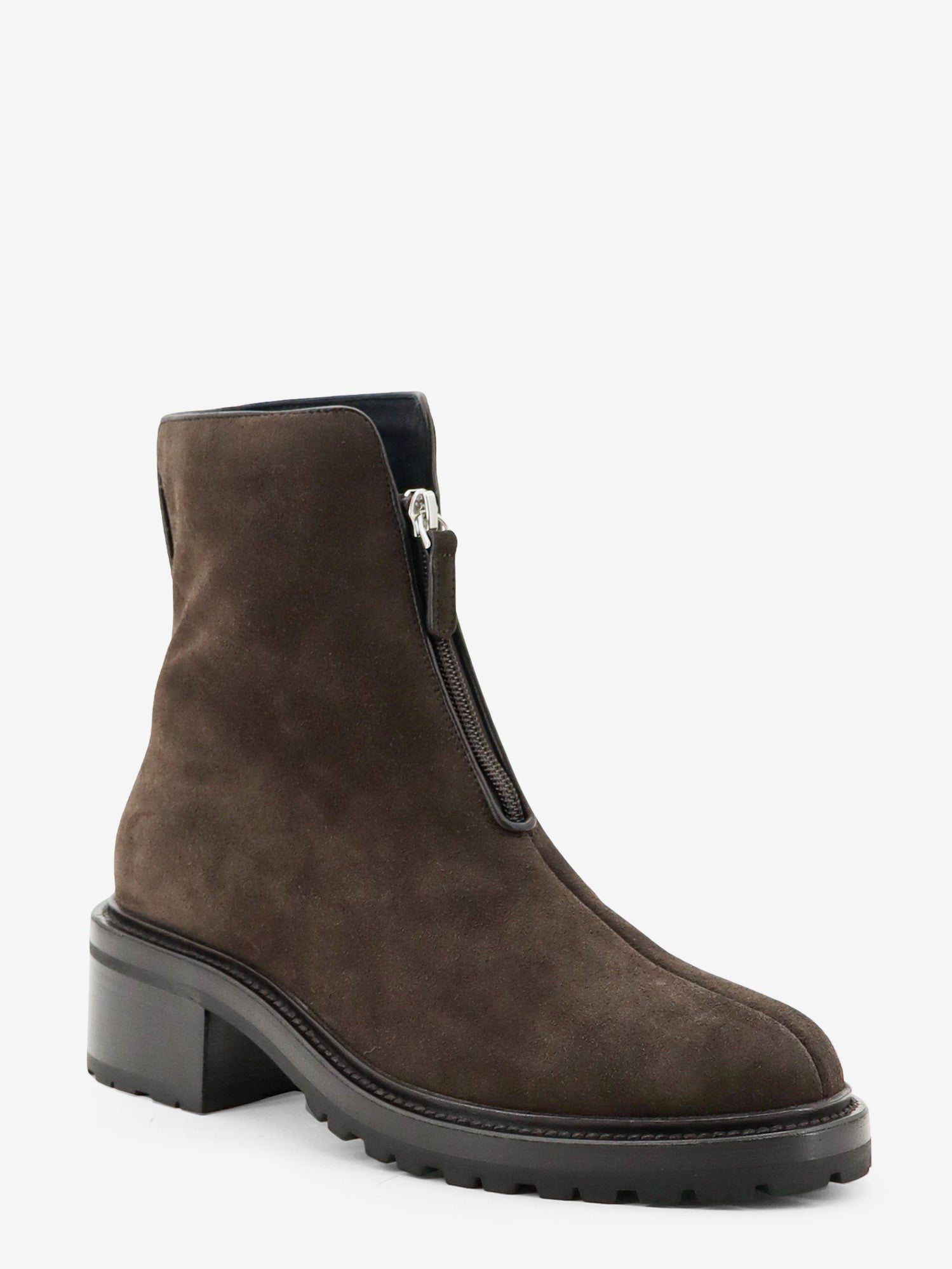 The Row Women's Suede Hike Boots Brown