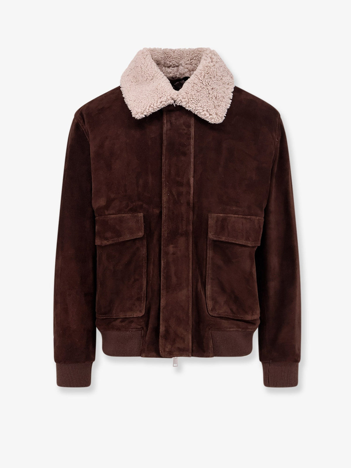 ARMA Men's Suede Jacket Grey