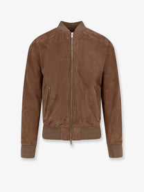 Dfour Men's Suede Jacket Gold