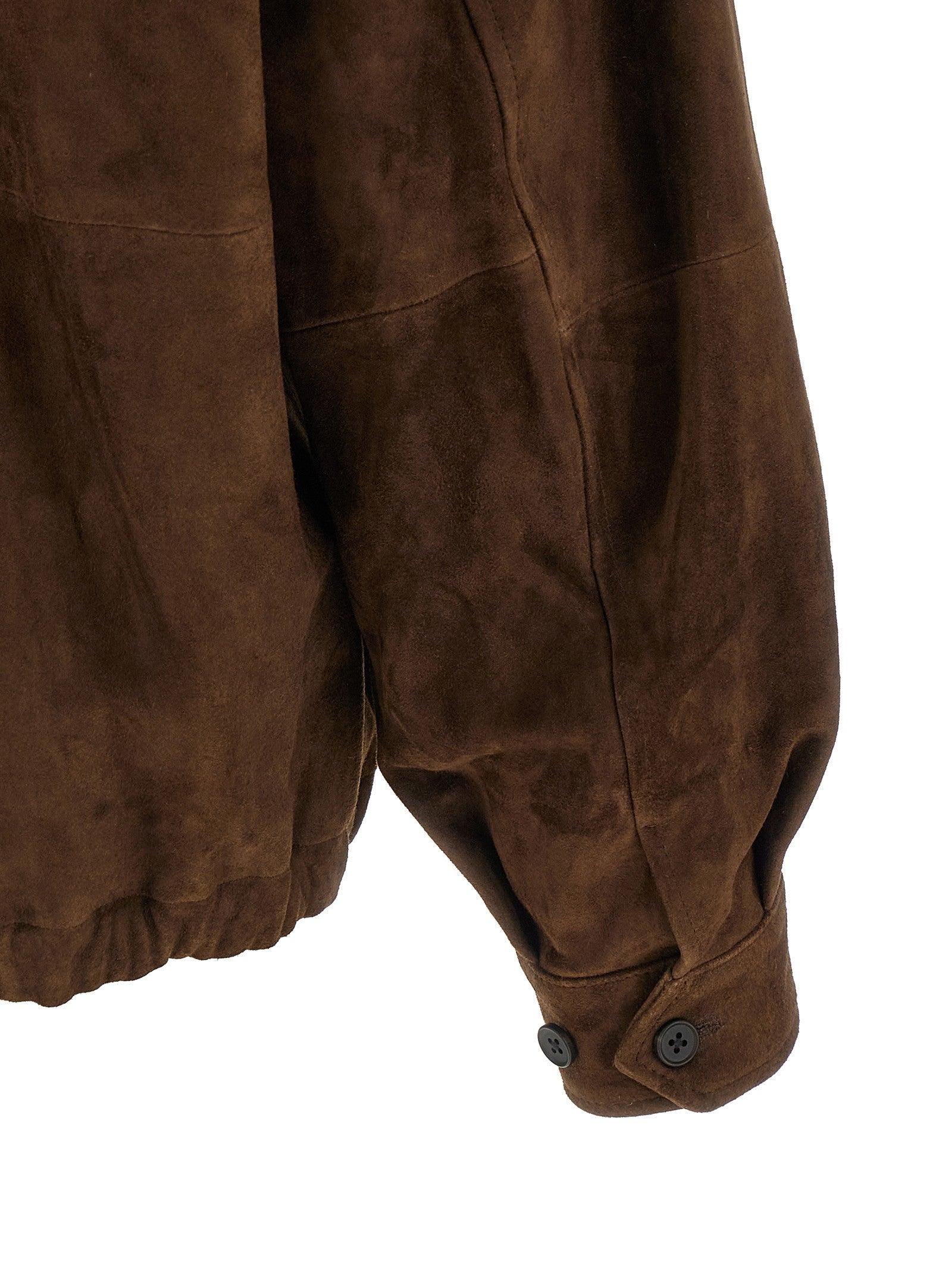 ssstein Suede Jacket Brown