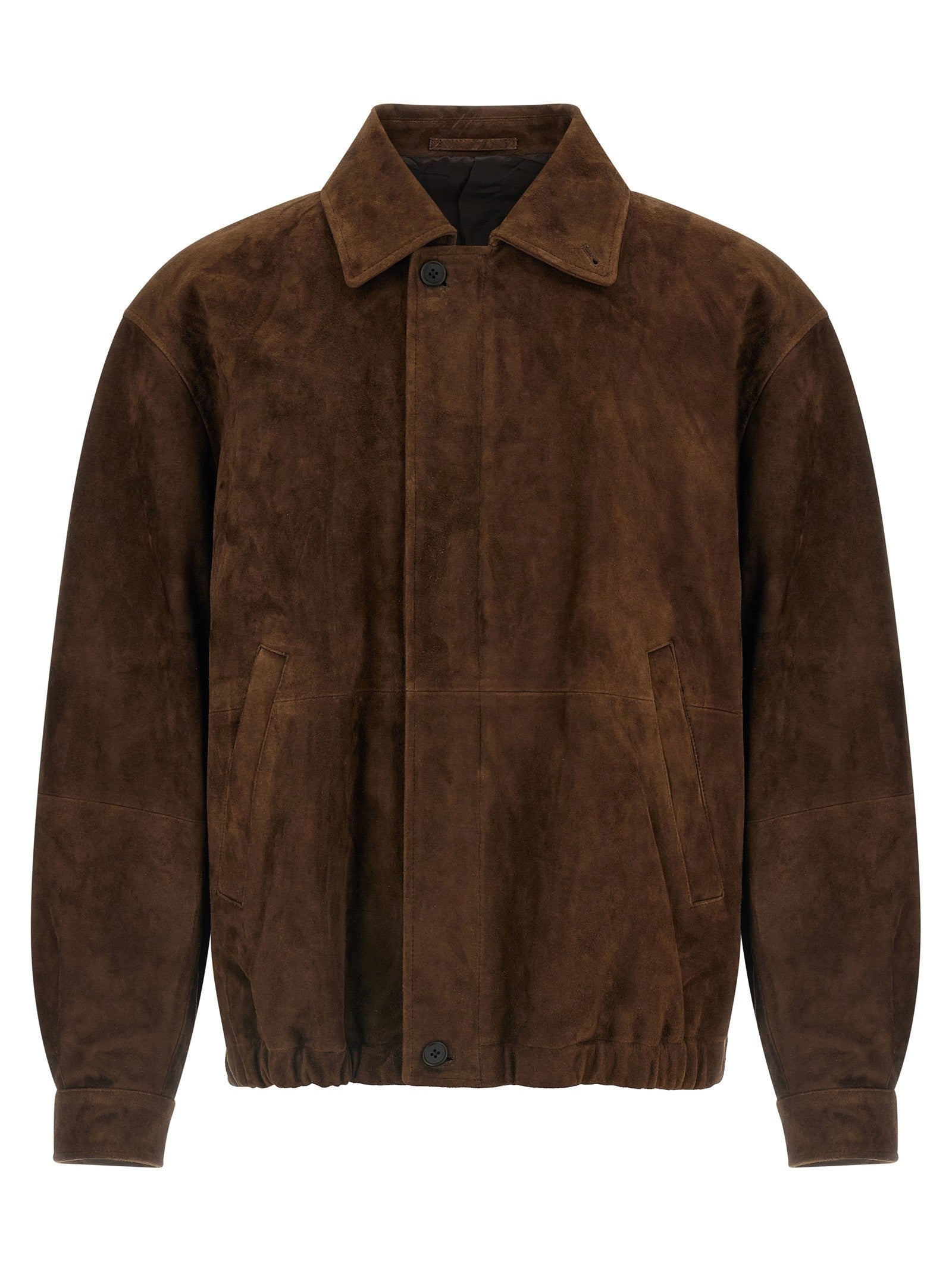 ssstein Suede Jacket Brown