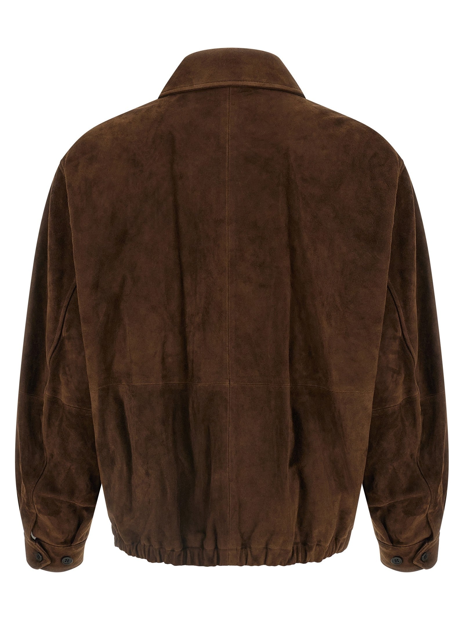 ssstein Suede Jacket Brown