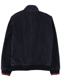 Gucci Men's Suede Jacket Blue