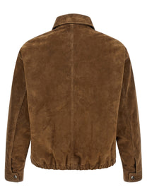 Giorgio Brato Suede Jacket Brown