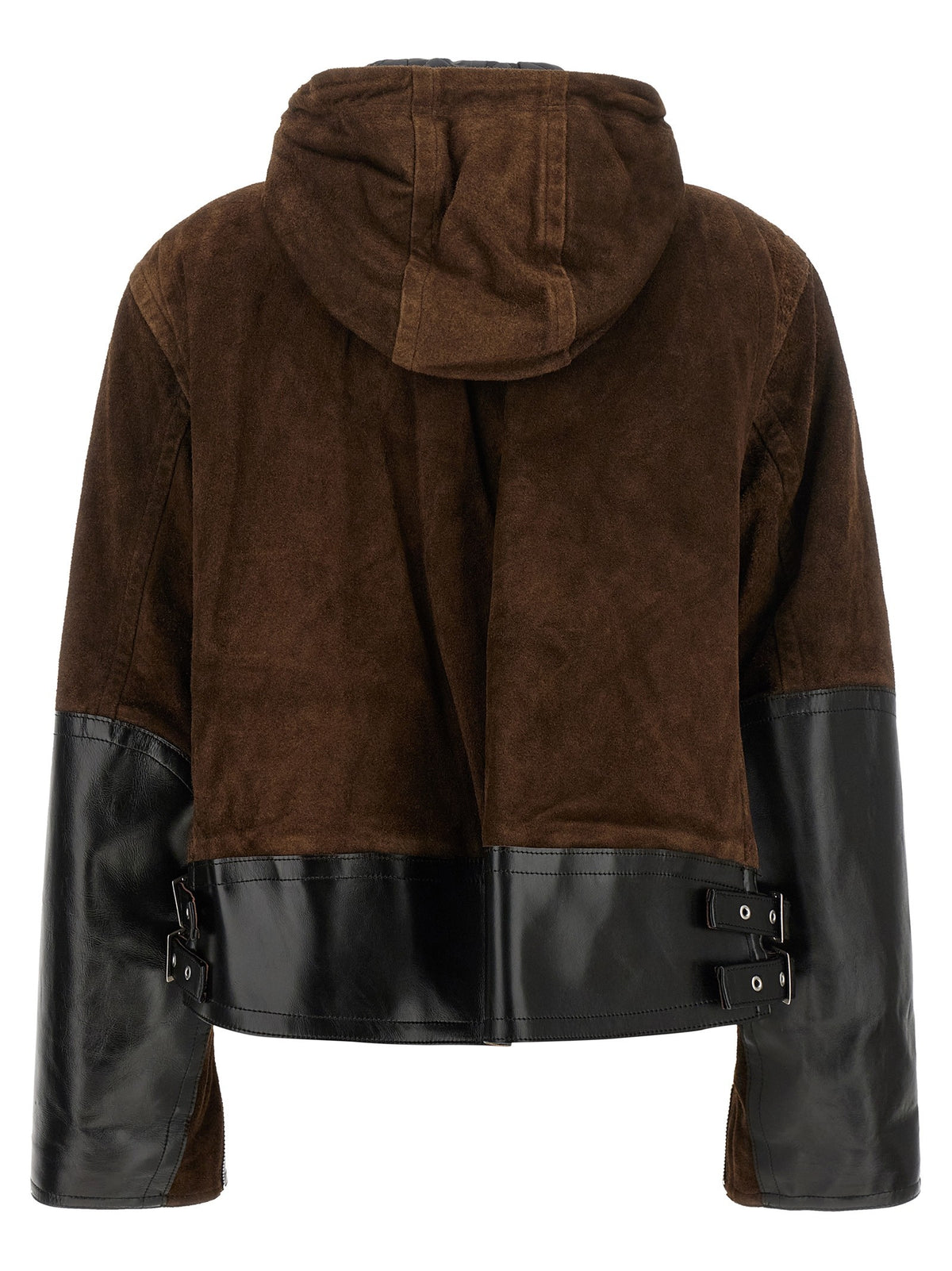 Sacai Suede Jacket Brown, view 2