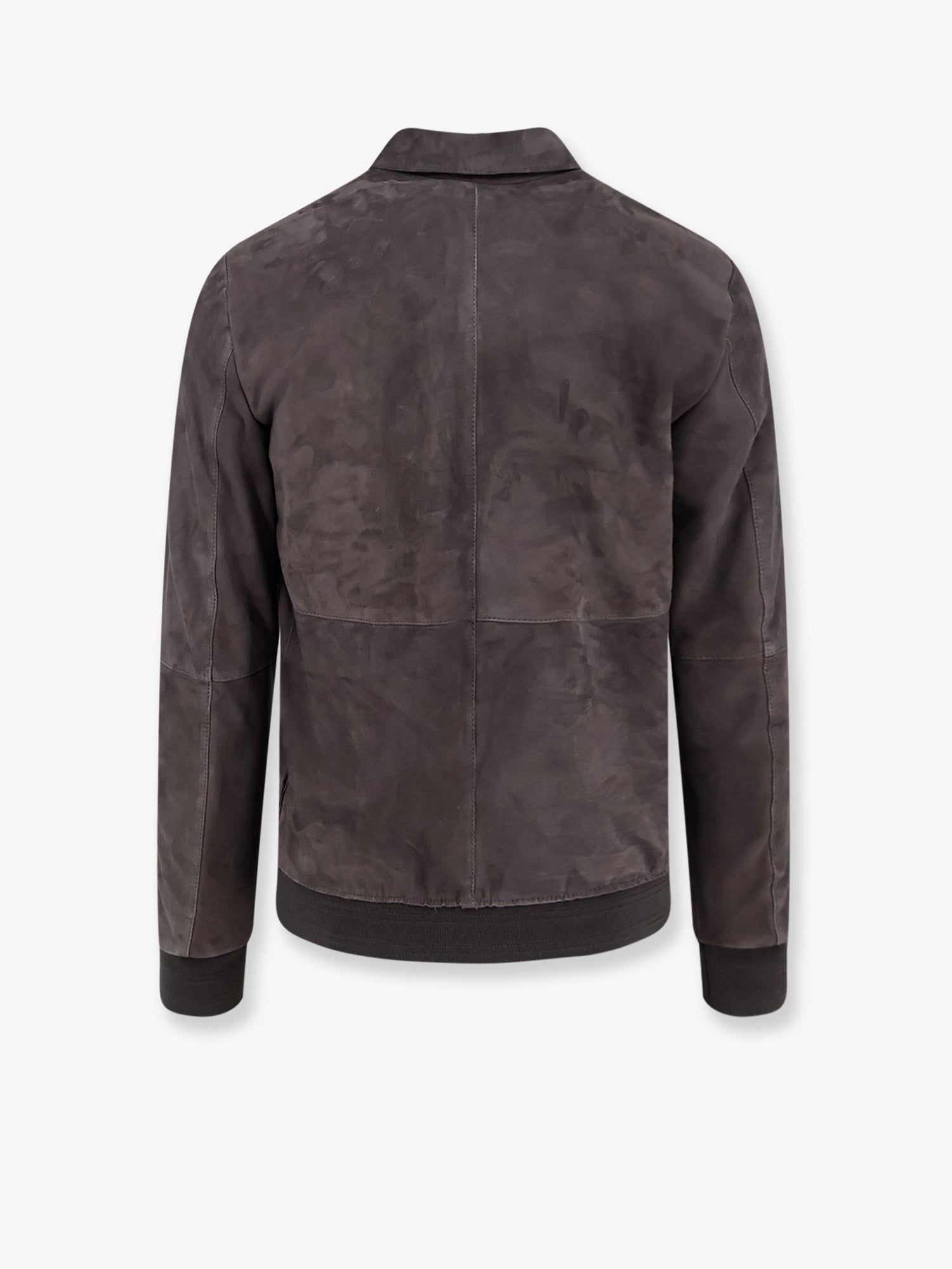 Dfour Men's Suede Jacket Piombo
