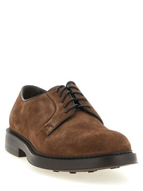 Doucal's Suede Lace Brown